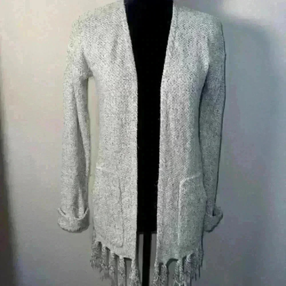 Olive & oak tassel sweater